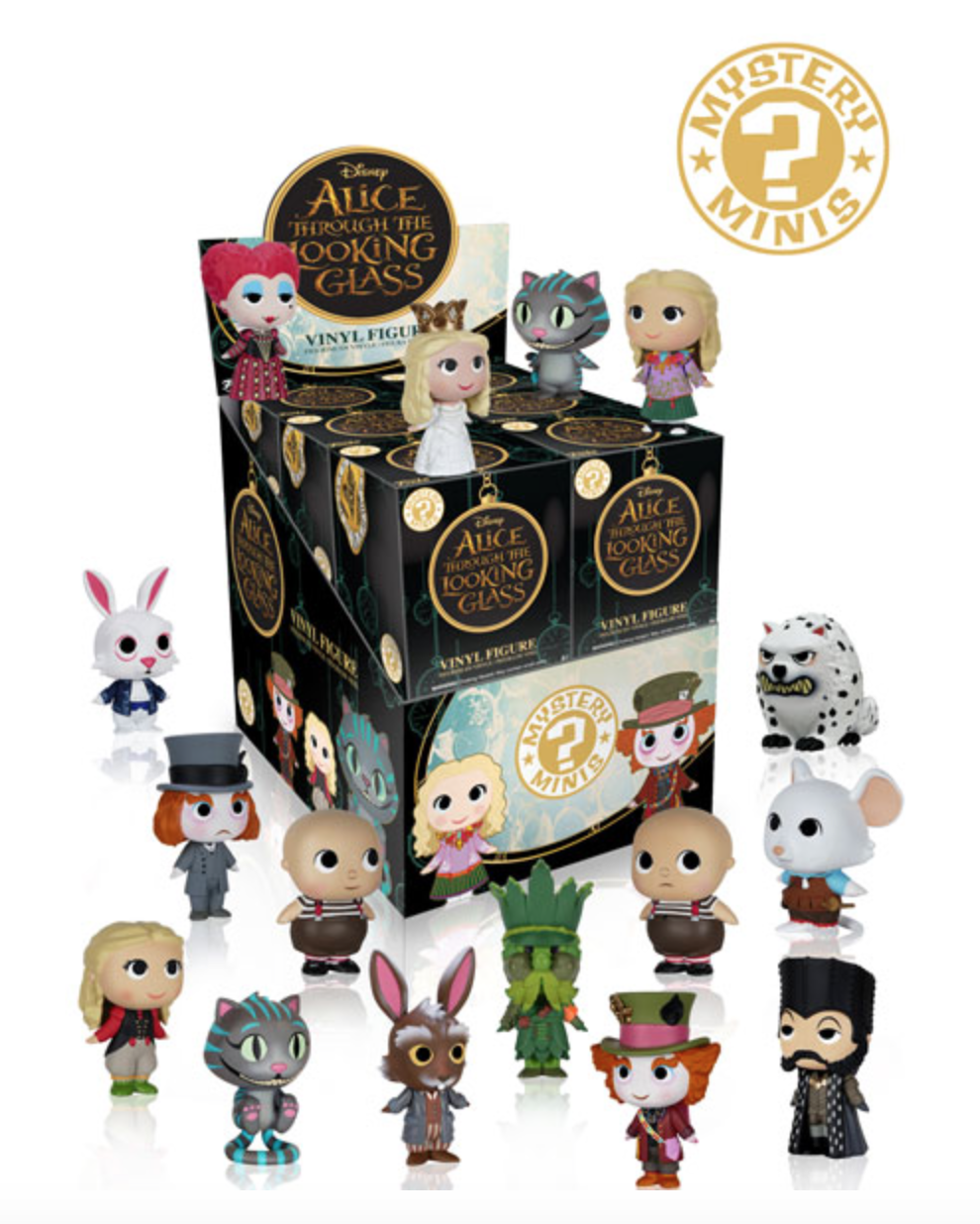 Alice Through the Looking Glass Mystery Mini Funko