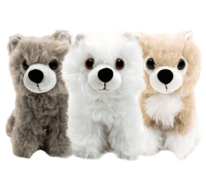 Direwolf Cub 6 Inch Plush Box Set (Edición Limitada a 1,000 piezas) (Precio Estimado: $880)