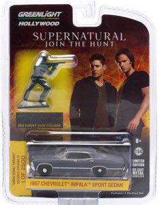 Supernatural Impala Swan Song Die Cast Car - (Precio Aprox. $500)