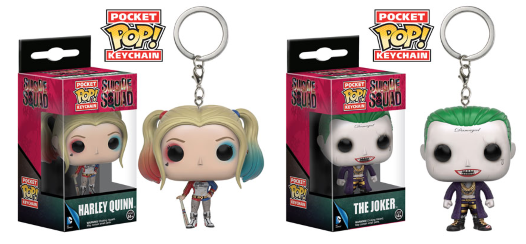 Harley Quinn, Joker Suicide Keychain