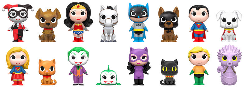 DC Mystery Mini Types