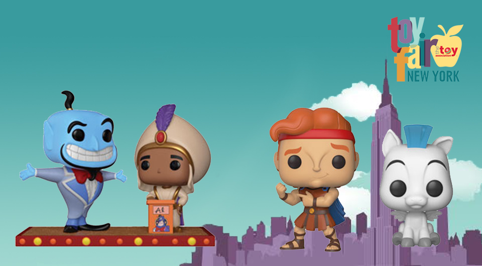 Funko Toy Fair Hercules Aladdin
