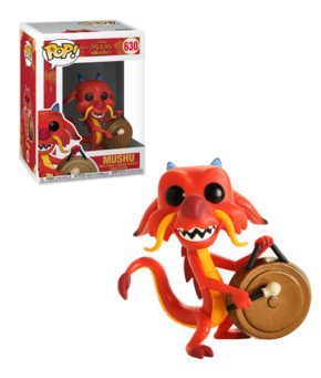 Mushu w/ Gong - Mulan