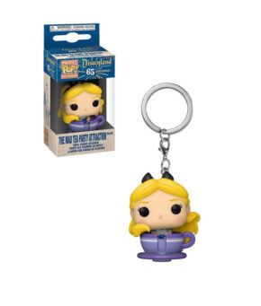 Alice in Teacup Keychain - Disney 65th Anniversary