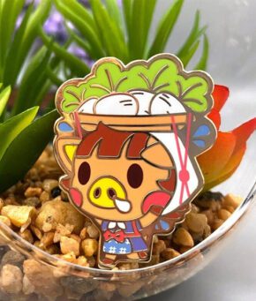 Daisy Mae Enamel Pin - Animal Crossing