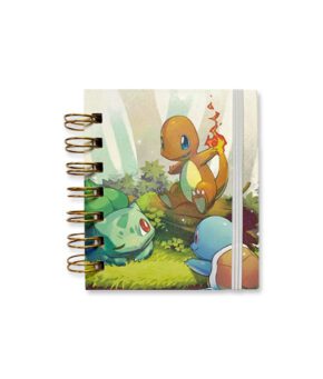 Charmander/Squirtle/Bulbasaur Pokemon - Mini Libreta
