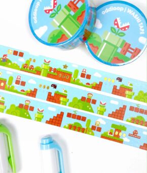 Mario Washi Tape